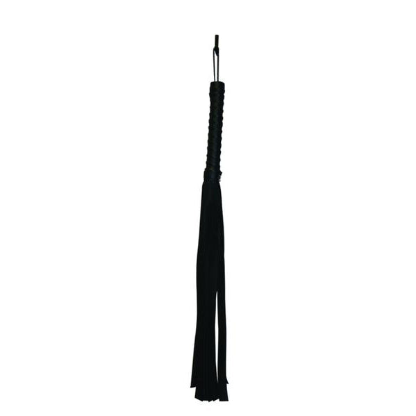 Sex and Mischief - Faux Leather Flogger (Black) - SM1002 / Black - Flogger
