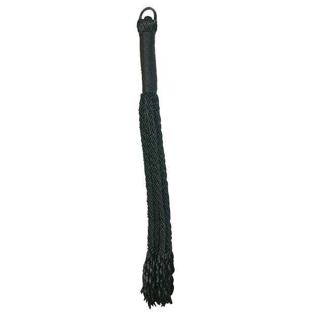 Sex & Mischief - BDSM Shadow Rope Flogger (Black) Flogger