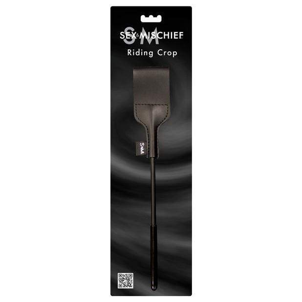 Sex & Mischief - BDSM Riding Crop (Black) Paddle