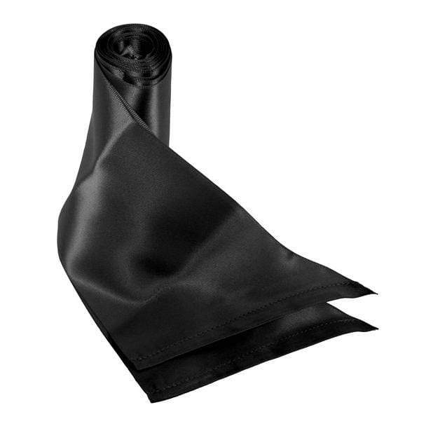 S&M - Sex & Mischief Silky Sash Restraints (Black) Hand/Leg Cuffs 646709326302 CherryAffairs