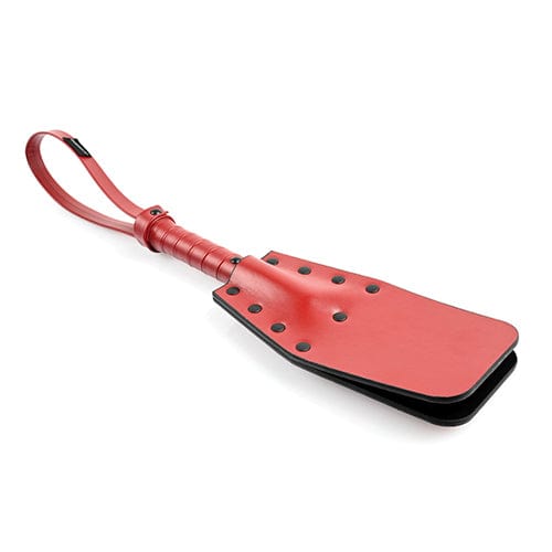 Sportsheets - Saffron BDSM Studded Spanker (Red) Paddle 626135784 CherryAffairs
