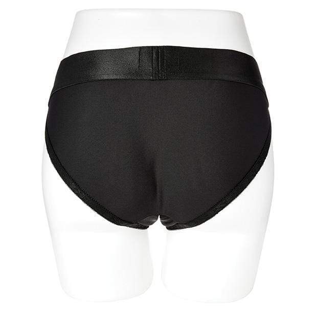 Sportsheets - Em Ex Silhouette Strap On Harness XS (Black) Strap On w/o Dildo 646709661014 CherryAffairs