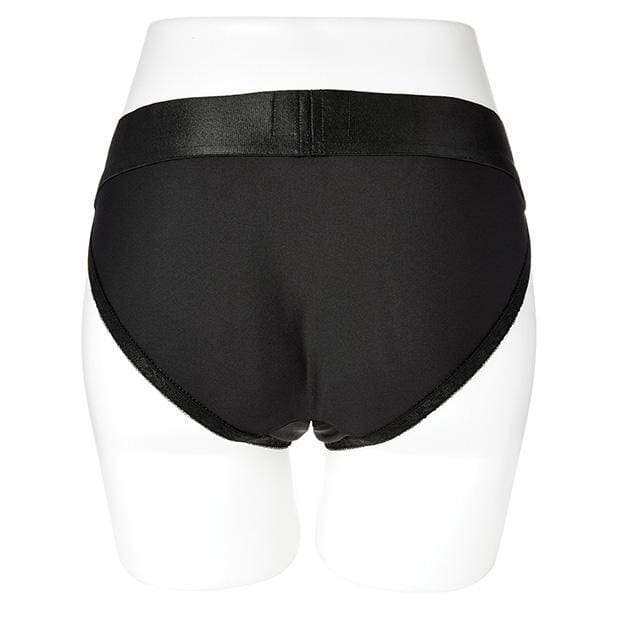 Sportsheets - Em Ex Silhouette Strap On Harness S (Black) Strap On w/o Dildo 646709661021 CherryAffairs