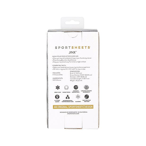 Sportsheets - Nexus Collection Jinx Silicone Dildo 5" (Periwinkle) Non Realistic Dildo with suction cup (Non Vibration) 646709698331 CherryAffairs