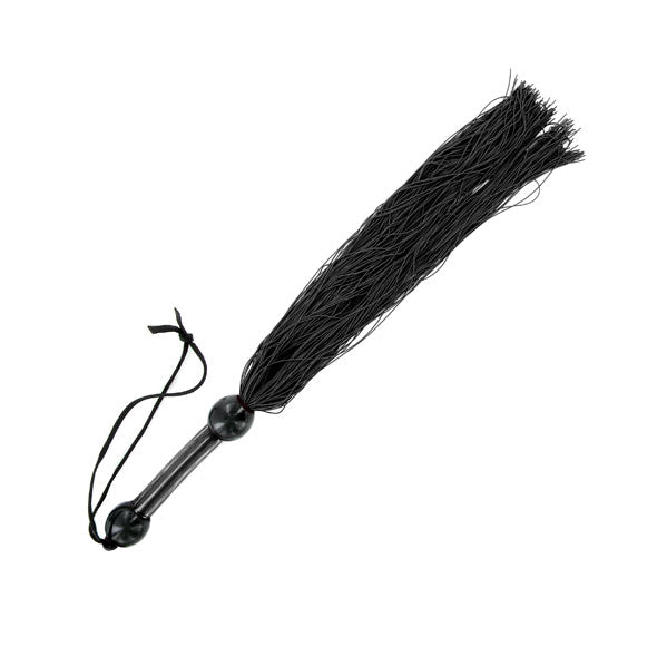 Sex and Mischief - Rubber Whip Medium 14’’ (Black) - SM1005 / Black - Whip