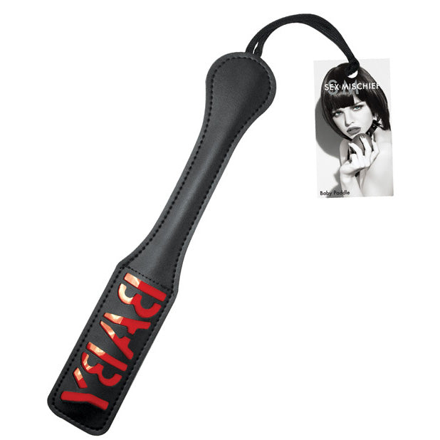 Sex and Mischief - Baby Paddle - Black - Paddle