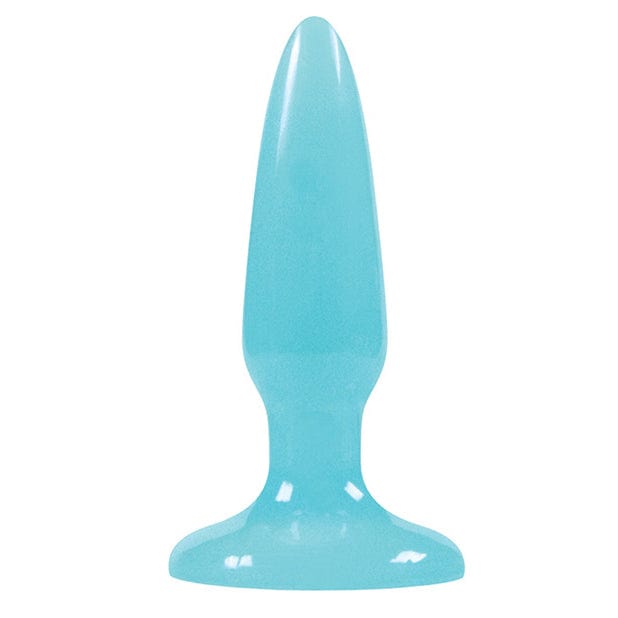 NS Novelties - Firefly Glow in the Dark Pleasure Beginner Anal Plug Mini (Blue) Anal Plug (Non Vibration) 622854443 CherryAffairs