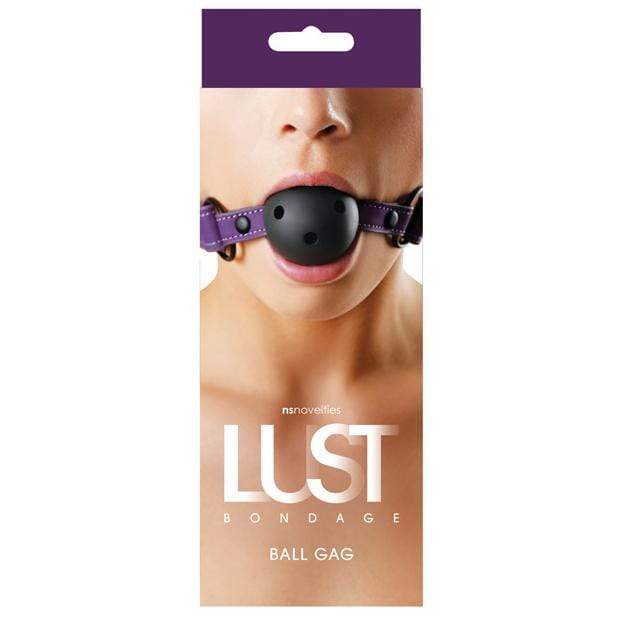 NS Novelties - Lust Bondage Ball Gag (Purple) Ball Gag 657447097546 CherryAffairs