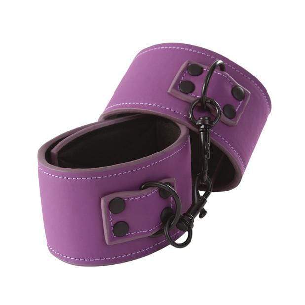 NS Novelties - Lust Bondage Wrist Cuffs (Purple) Hand/Leg Cuffs 657447097560 CherryAffairs