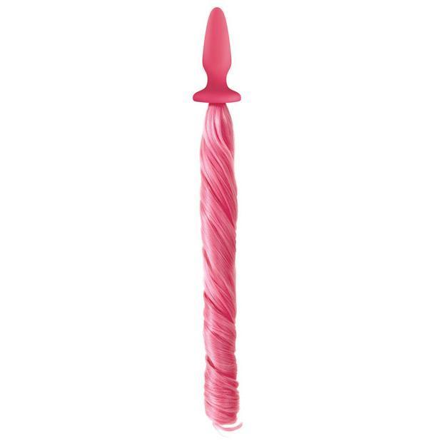 NS Novelties - Unicorn Tails Silicone Butt Plug (Pink) Anal Plug (Non Vibration) Singapore