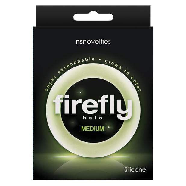 NS Novelties - Firefly Halo Stretchable Cock Ring Medium (Green) Cock Ring (Non Vibration) 274038508 CherryAffairs