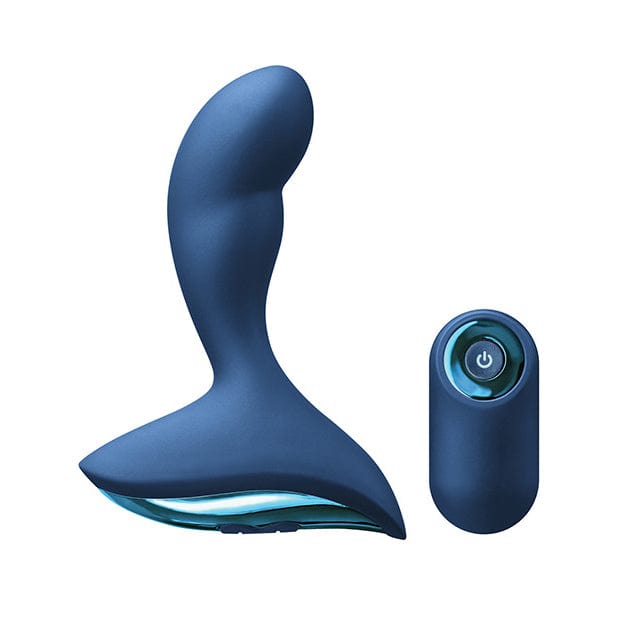 NS Novelties - Renegade Silicone Mach 2 Remote Control Prostate Massager (Blue) Prostate Massager (Vibration) Rechargeable 657447101274 CherryAffairs