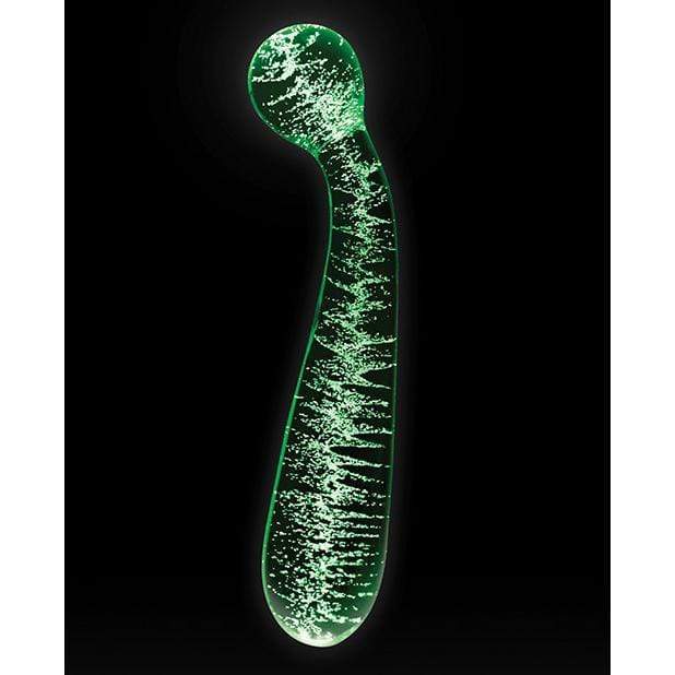 NS Novelties - Firefly Glow In The Dark Glass G Spot Wand Massager (Clear) Glass Dildo (Non Vibration) 657447101717 CherryAffairs