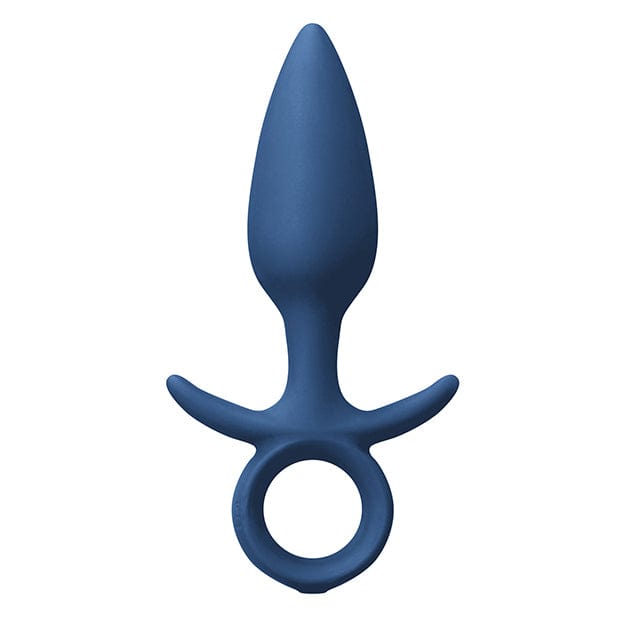 NS Novelties - Renegade Vibrating King Silicone Anal Plug Medium (Blue) Anal Plug (Vibration) Rechargeable 657447102691 CherryAffairs