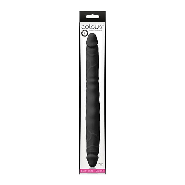 NS Novelties - Colours Silicone Double Pleasures Dildo 16&quot; (Black) Double Dildo (Non Vibration) 622852359 CherryAffairs