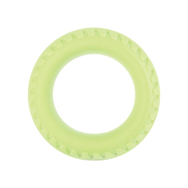 Forto - F 12 Silicone Cock Ring Glow in the Dark (Yellow) Silicone Cock Ring (Non Vibration) 663546902049 CherryAffairs