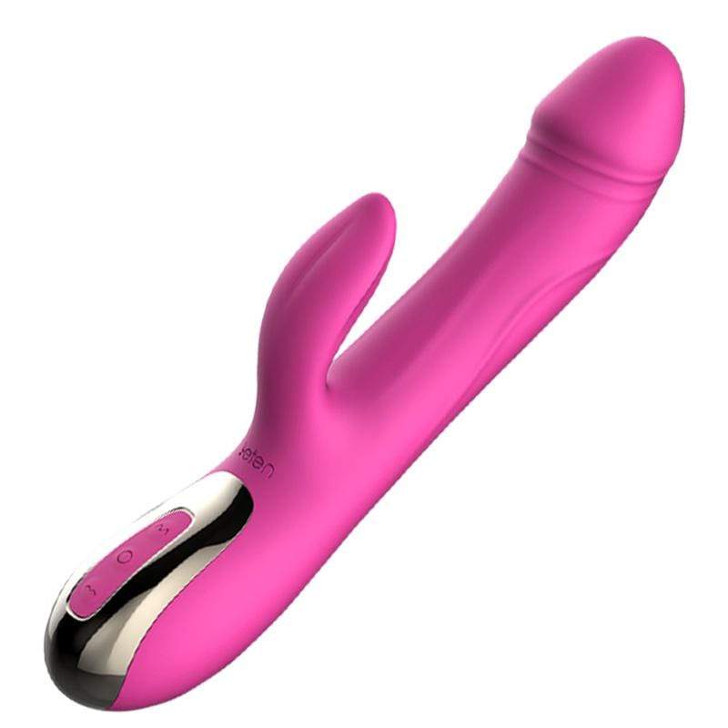 Leten - Automatical Strong Thrusting Rabbit Vibrator (Pink) Rabbit Dildo (Vibration) Rechargeable 6920995410292 CherryAffairs