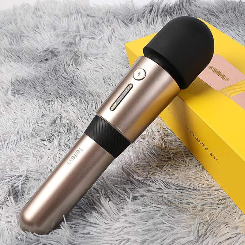 Leten - 3rd Generation Lightning Heating AV Wand Massager (Gold) Wand Massagers (Vibration) Rechargeable 6920995410919 CherryAffairs