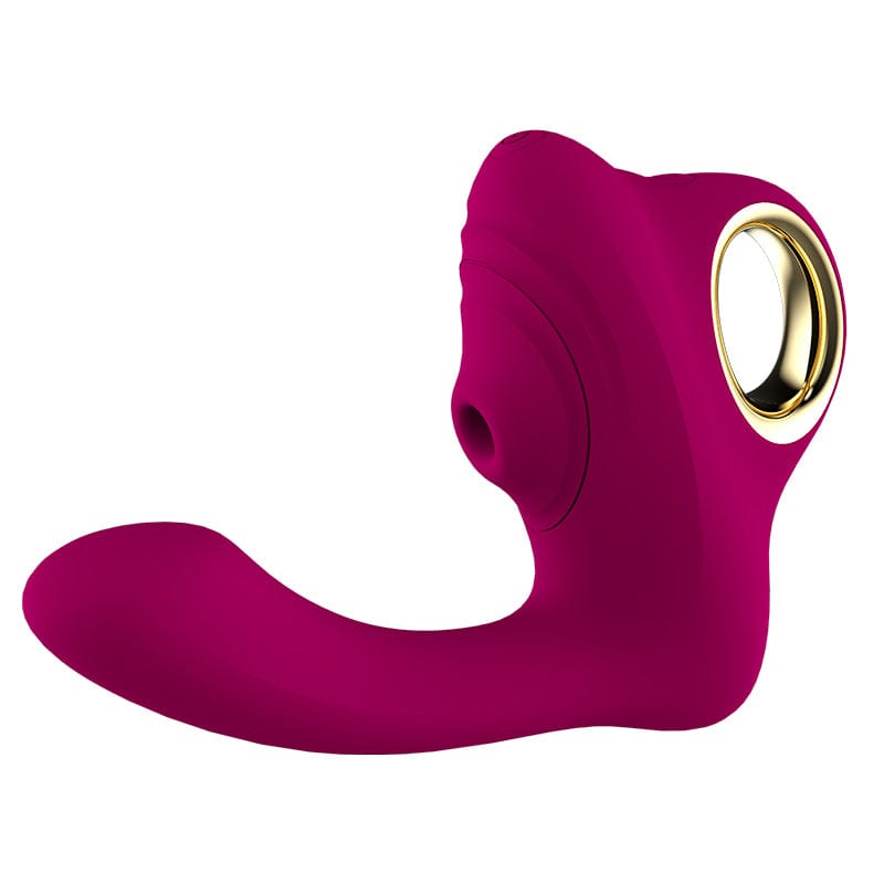 Leten - Clitoral Air Stimulator Sucking Heating G Spot Vibrator (Red Rose) LET1022 CherryAffairs