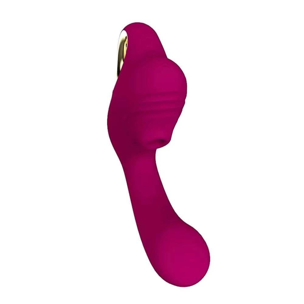 Leten - Clitoral Air Stimulator Sucking Heating G Spot Vibrator (Red Rose) LET1022 CherryAffairs