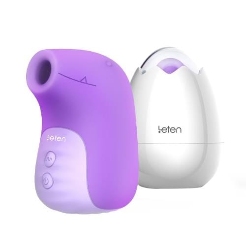 Leten - Little Tyrannosaurus Clitoral Air Stimulator (Purple) LET1021 CherryAffairs