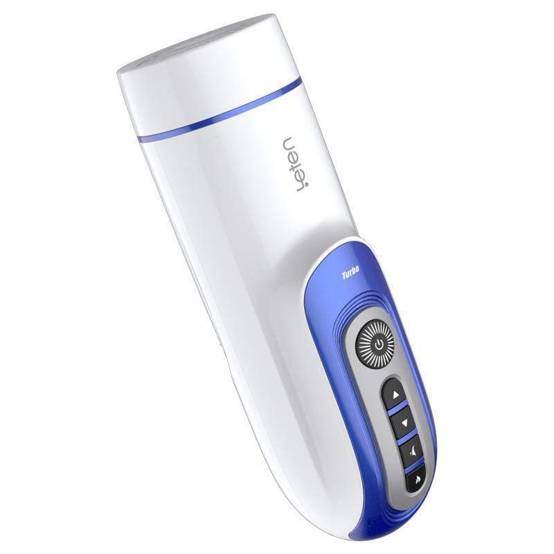 Leten - Excellent Tips Yui Hatano Thrusting Automatic Supreme Masturbator (White/Blue) Masturbator Soft Stroker (Vibration) Rechargeable 293478658 CherryAffairs