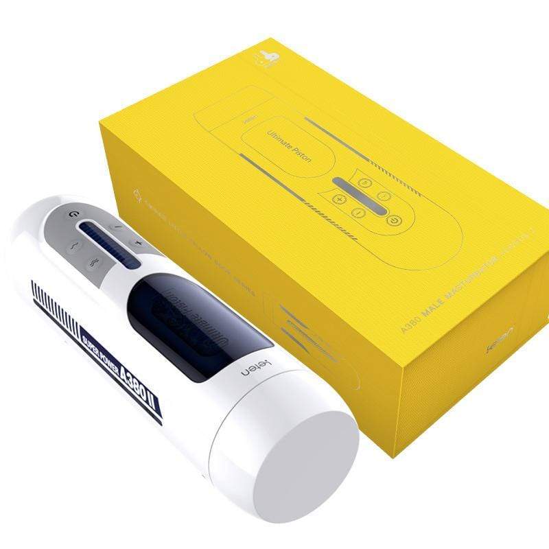 Leten - A380 Super Power Ulimate Piston Male Masturbator Version 2 (White) Masturbator (Hands Free) Rechargeable 6920995495288 CherryAffairs