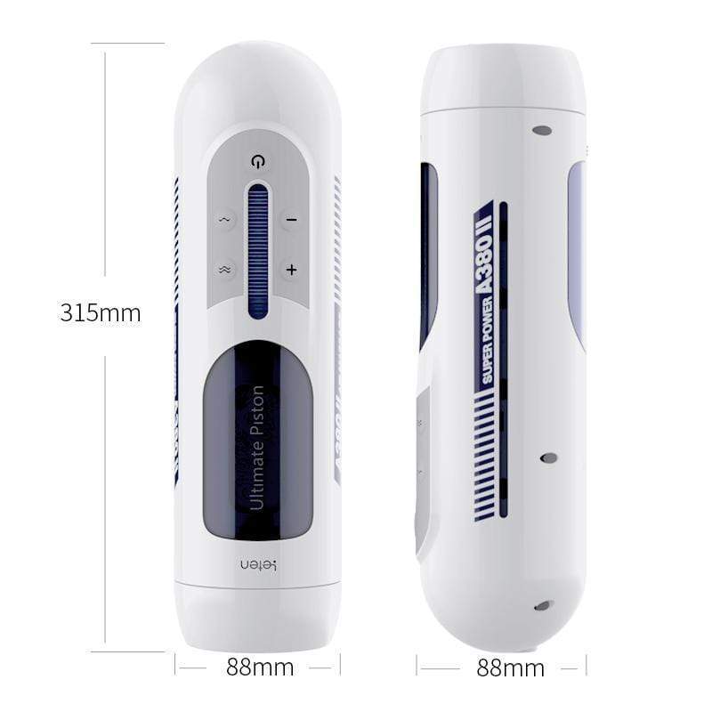 Leten - A380 Super Power Ulimate Piston Male Masturbator Version 2 (White) Masturbator (Hands Free) Rechargeable 6920995495288 CherryAffairs