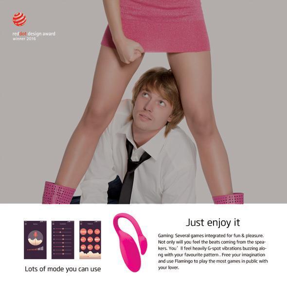 Magic Motion - Flamingo Wireless Vibrating Bullet  (Pink) Clit Massager (Vibration) Rechargeable Singapore
