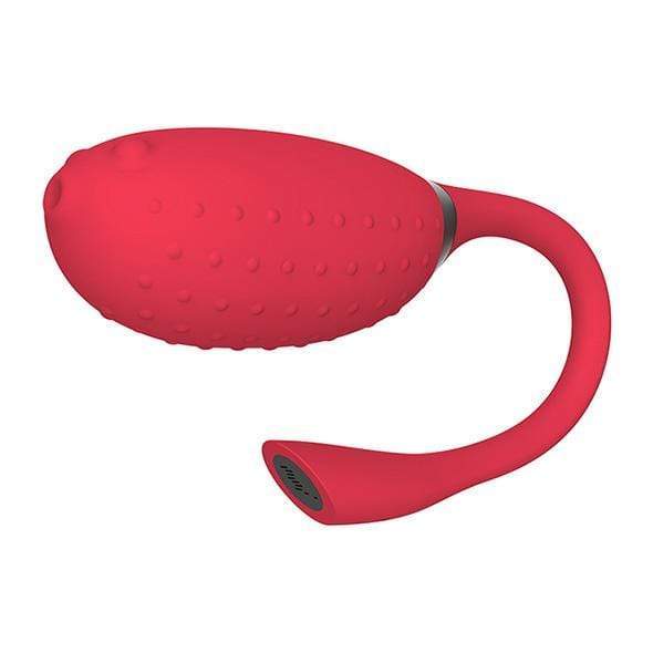Magic Motion - Fugu App Controlled Egg Vibrator (Red) Wireless Remote Control Egg (Vibration) Rechargeable