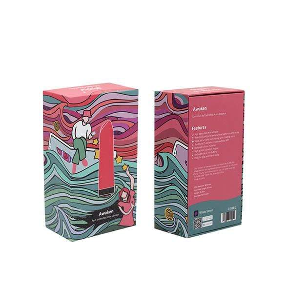 Magic Motion - Awaken App-Controlled Mini Vibrator (Red) Bullet (Vibration) Rechargeable 6958136104052 CherryAffairs