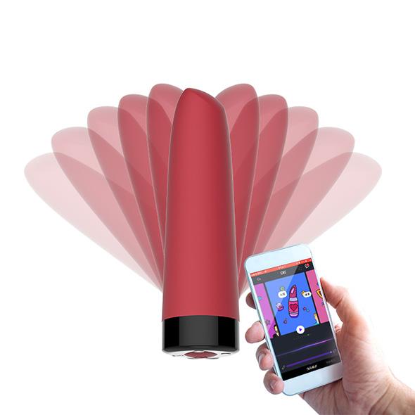 Magic Motion - Awaken App-Controlled Mini Vibrator (Red) Bullet (Vibration) Rechargeable 6958136104052 CherryAffairs