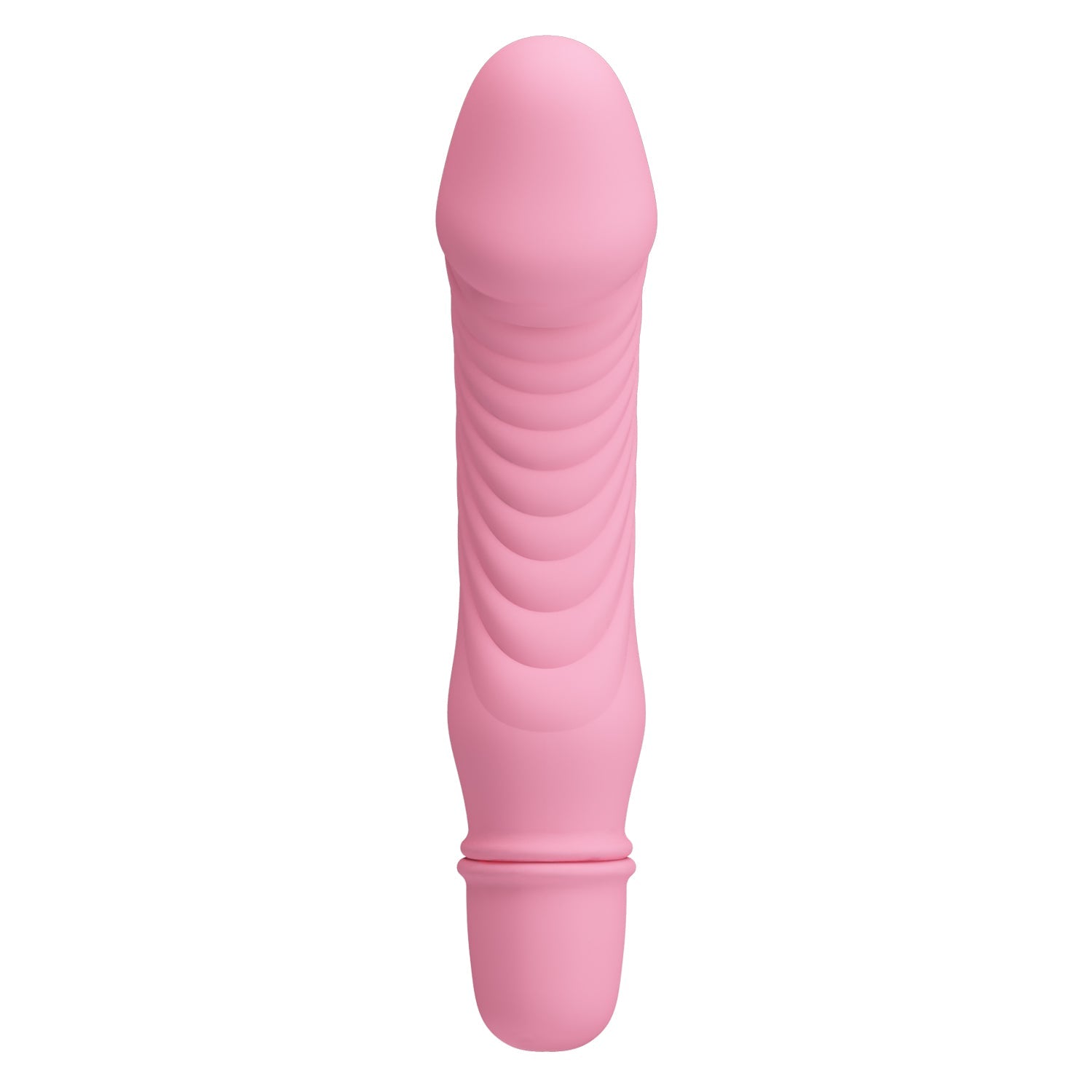 Pretty Love - Stev Vibrating Realistic Dildo (Pink) - Pink - Realistic Dildo w/o suction cup (Vibration) Non