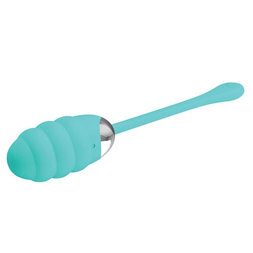 Pretty Love - Franklin Silicone Remote Egg Vibrator (Turquoise) Wireless Remote Control Egg (Vibration) Rechargeable 6959532323153 CherryAffairs
