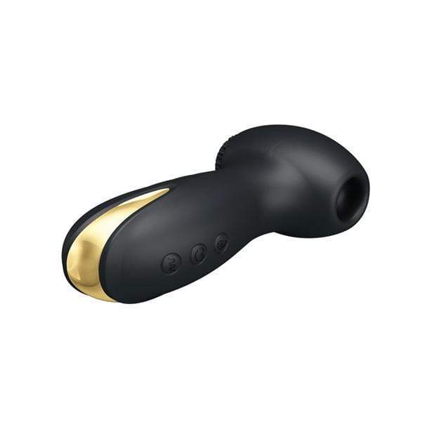 Pretty Love - Royal Pleasure Hammer Suction Vibrator (Black) Clit Massager (Vibration) Rechargeable 6959532331356 CherryAffairs