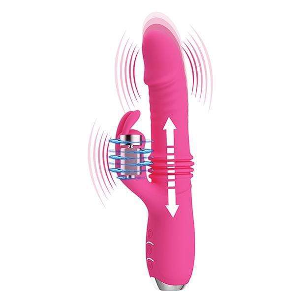 Pretty Love - Dorothy Thrusting Rabbit Vibrator (Pink) Rabbit Dildo (Vibration) Rechargeable 6959532332209 CherryAffairs