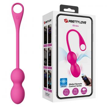 Pretty Love - Elvira App-Controlled Kegel Balls (Pink) - Pink - Kegel Balls (Vibration) Rechargeable