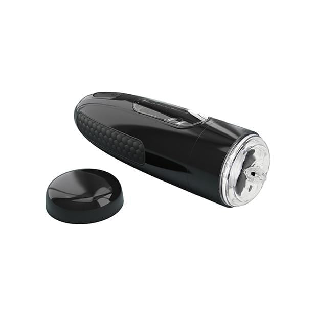 Pretty Love - Marlon Thrusting Rotating Masturbator (Black) Masturbator Vagina (Vibration) Rechargeable 371168673 CherryAffairs