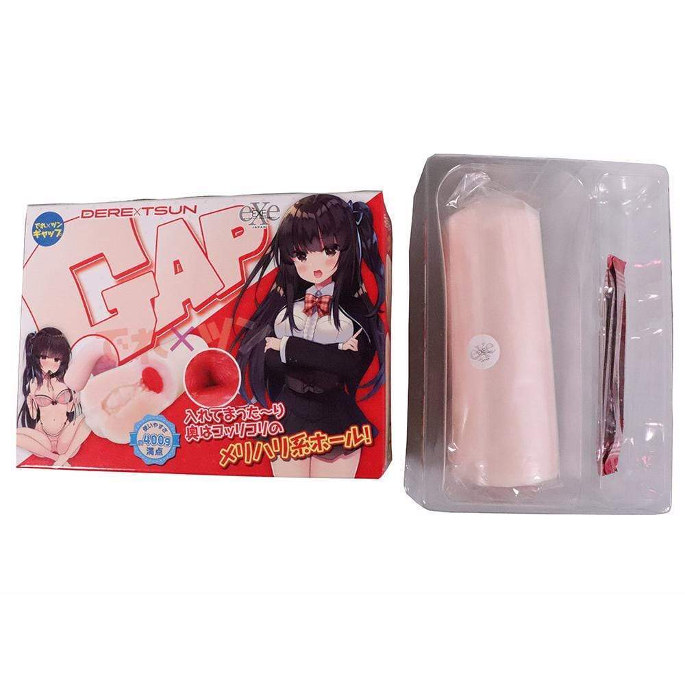 EXE - Dere x Tsun Gap Onahole (Beige) Masturbator Vagina (Non Vibration) 8719324994064 CherryAffairs