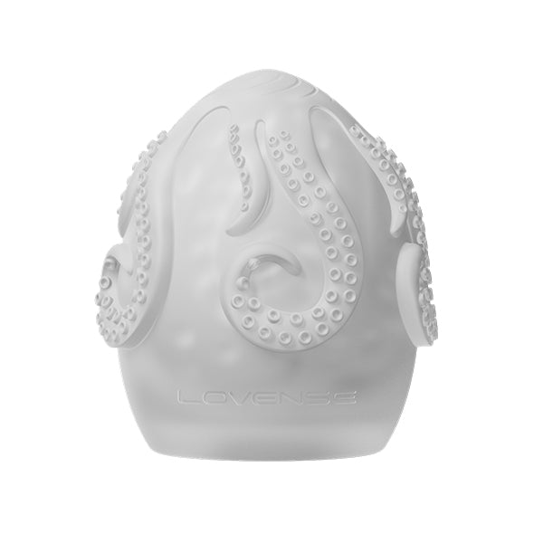Lovense - Kraken Egg Masturbator - White - Masturbator Egg (Non Vibration)