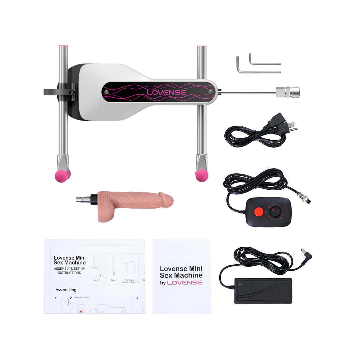 Lovense - Sex Machine Mini - Black - Accessories