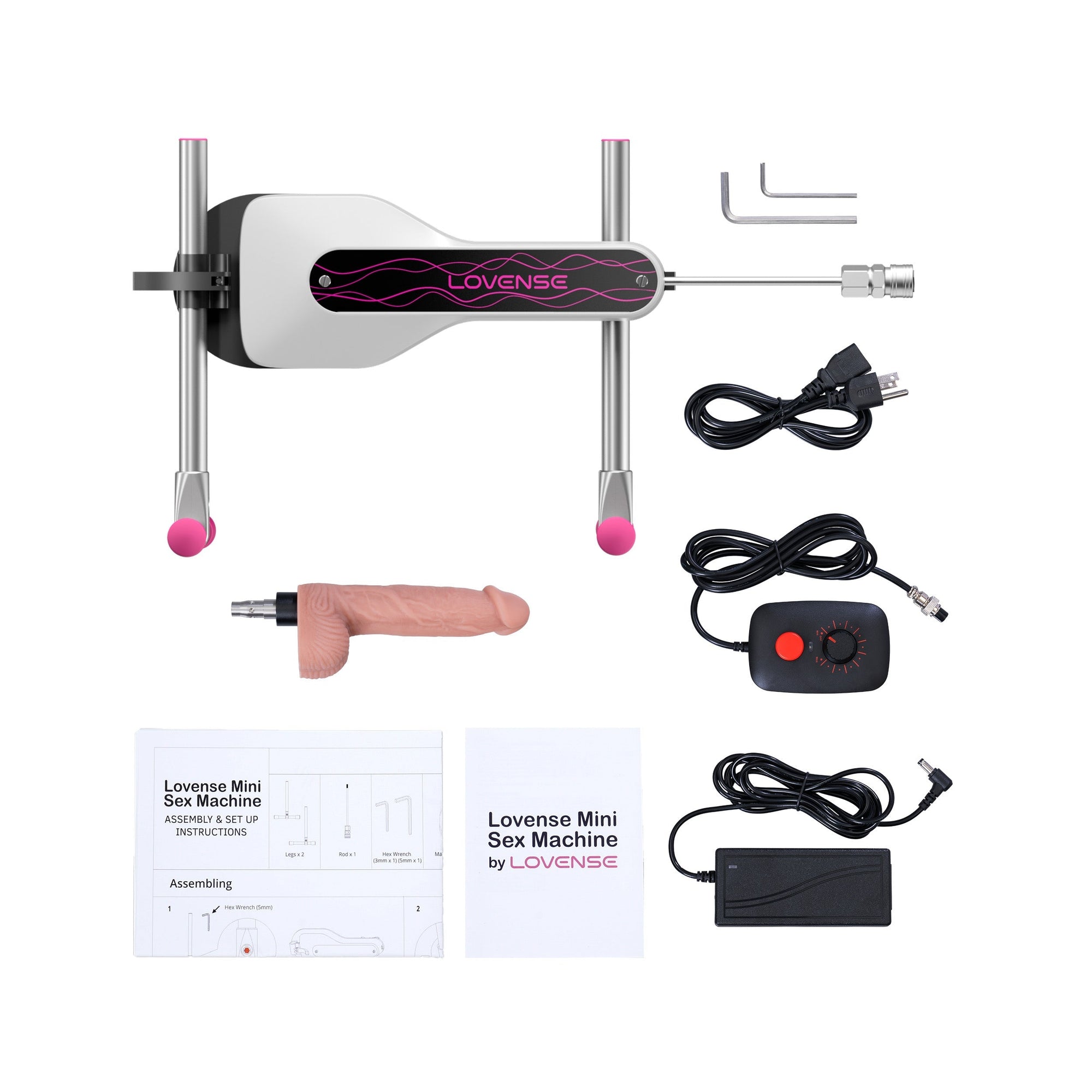 Lovense - Sex Machine Mini - Black - Accessories
