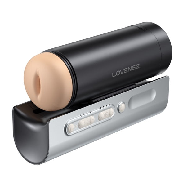 Lovense - Solace Pro Male Masturbator Stroker (Black) - Black - Masturbator (Hands Free) Rechargeable