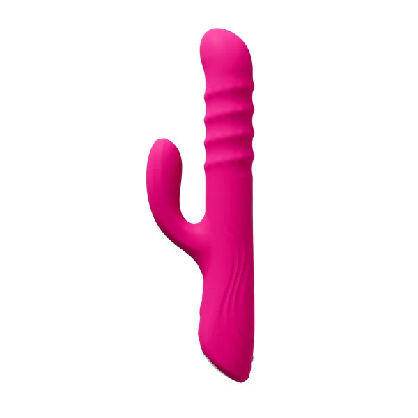 Lovense - Velvo Rotating Beaded G Spot Rabbit Vibrator (Pink)