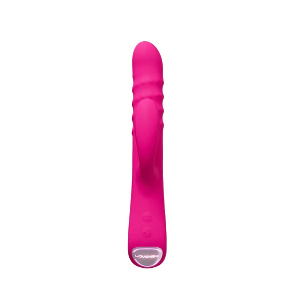 Lovense - Velvo Rotating Beaded G Spot Rabbit Vibrator (Pink)