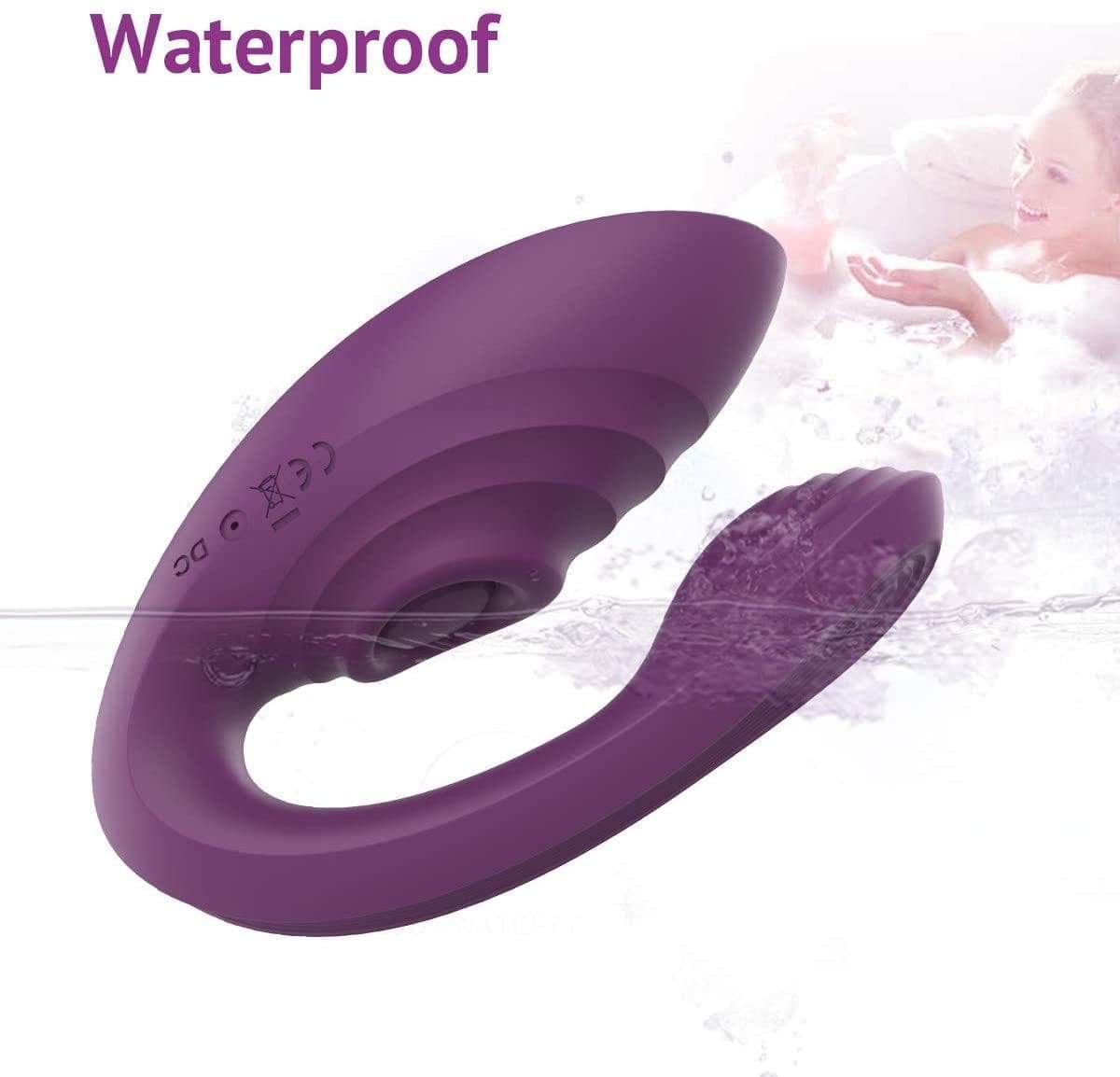 Tracy's Dog - Nina Couple Vibrator (Purple) Couple's Massager (Vibration) Rechargeable 6972725980117 CherryAffairs
