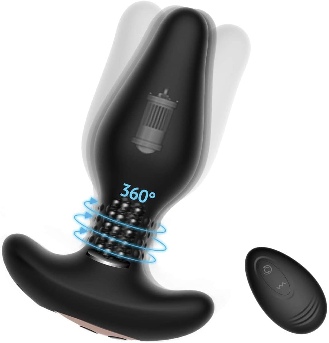 Tracy's Dog - Carl Anal Plug with Remote Control (Black) - Durio Asia Tracy's Dog - Carl Anal Plug with Remote Control (Black) - Durio Asia