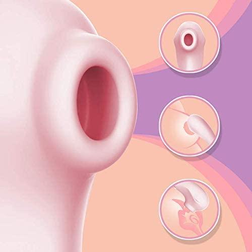 Tracy's Dog - P Cat Clitoral Air Stimulator Sucking Vibrator (Pink) Clit Massager (Vibration) Rechargeable 6972725980322 CherryAffairs