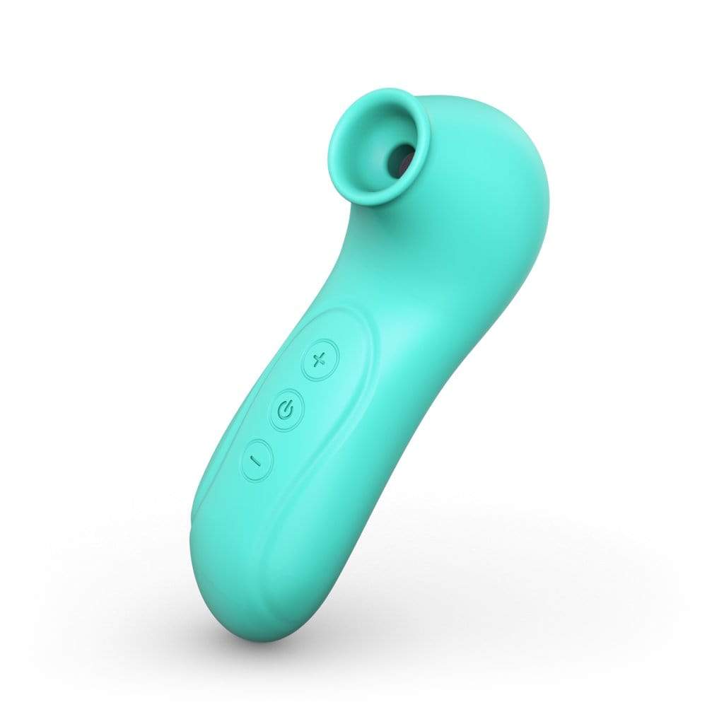 Tracy's Dog - C Cucumber Clitoral Air Stimulator Sucking Vibrator (Tiffany Blue) Clit Massager (Vibration) Rechargeable 6972725980995 CherryAffairs