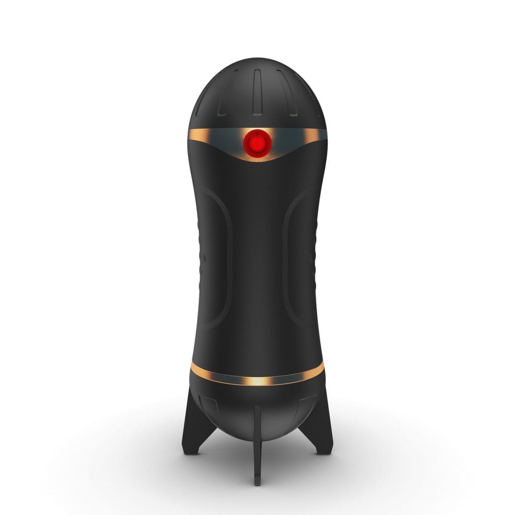 Tracy's Dog - Turboo Automatic Masturbator Cup (Black) Masturbator Soft Stroker (Vibration) Rechargeable 6972725981046 CherryAffairs